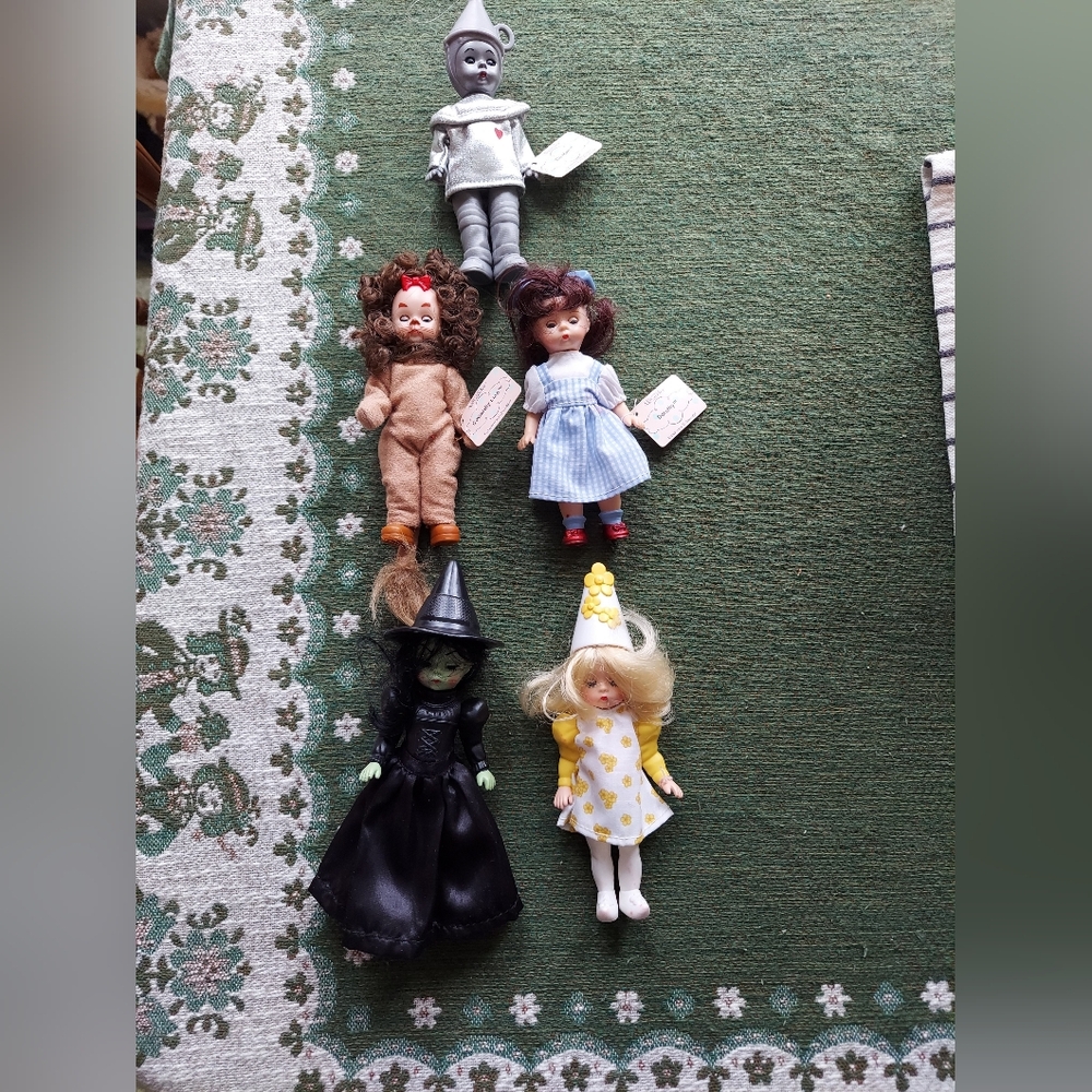 Set Of 5 Madame Alexander McDonalds Happy Meal Wizard Of Oz Dolls